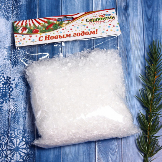 Снег искусственный