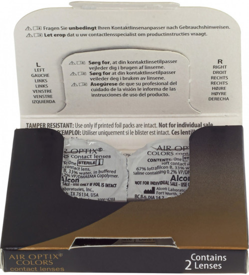Контактные линзы Air Optix Colors