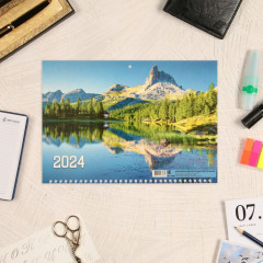 Календарь квартальный на 2024 год «Природа» - Фото 2