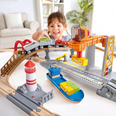 Набор игровой «Железнодорожные перевозки в порту» - Фото 4