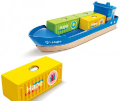 Набор игровой «Грузовой корабль и подъемный кран» - Фото 6