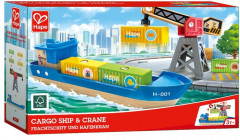 Набор игровой «Грузовой корабль и подъемный кран» - Фото 8