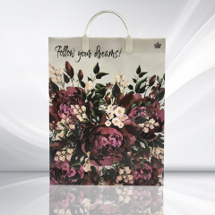 Пакет подарочный «Великолепные пионы» - Фото 1