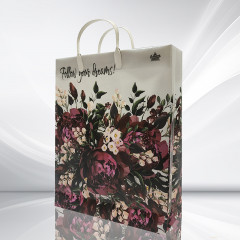 Пакет подарочный «Великолепные пионы» - Фото 2