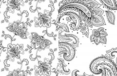 Раскраска антистресс «Узоры» (32 листов, В5) - Фото 1