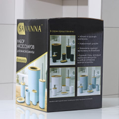 Набор аксессуаров для ванной комнаты «Вуди» - Фото 4