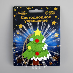 Игрушка cветодиодная «Новогодняя ёлка» - Фото 3