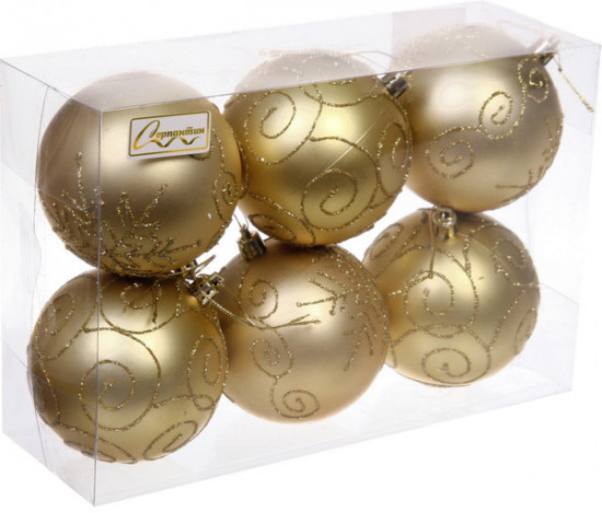 Набор игрушек ёлочных «Magic wish»