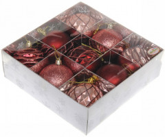 Набор игрушек ёлочных «Diamond shine» - Фото 1