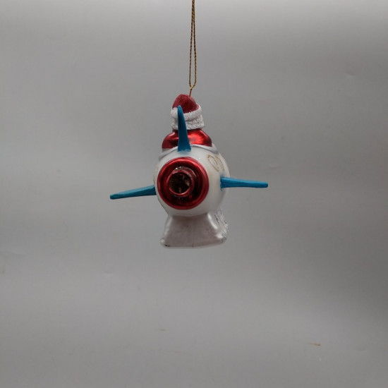 Украшение елочное «Дед Мороз на ракете»
