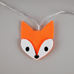 Гирлянда-нить с насадками «Лисички и олени» - Фото 5