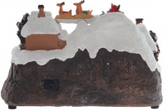 Фигурка музыкальная с подсветкой «Рождество» - Фото 4