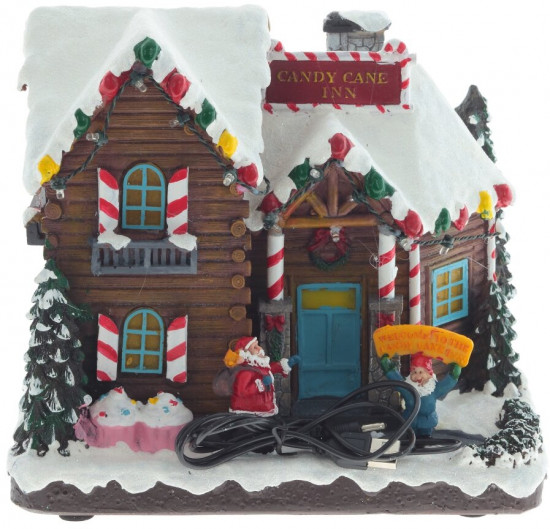 Фигурка музыкальная с подсветкой «Рождество»