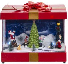 Фигурка музыкальная с подсветкой «Рождество» - Фото 1