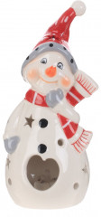 Фигурка декоративная с подсветкой «Снеговик» - Фото 1