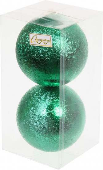 Набор шаров новогодних «Мягкий блеск»