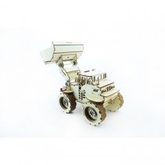 Деревянный конструктор «Трактор Бульдог» - Фото 1