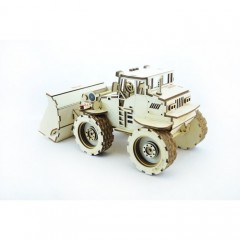 Деревянный конструктор «Трактор Бульдог» - Фото 2