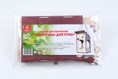 Деревянный конструктор «Кормушка для птиц» - Фото 2