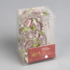 Гирлянда-нить с насадками «Снеговик» - Фото 4