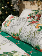 Комплект постельного белья «Новогодний букет» - Фото 1