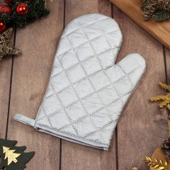 Варежка-прихватка «Снежинки» - Фото 1