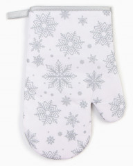 Варежка-прихватка «Снежинки» - Фото 2