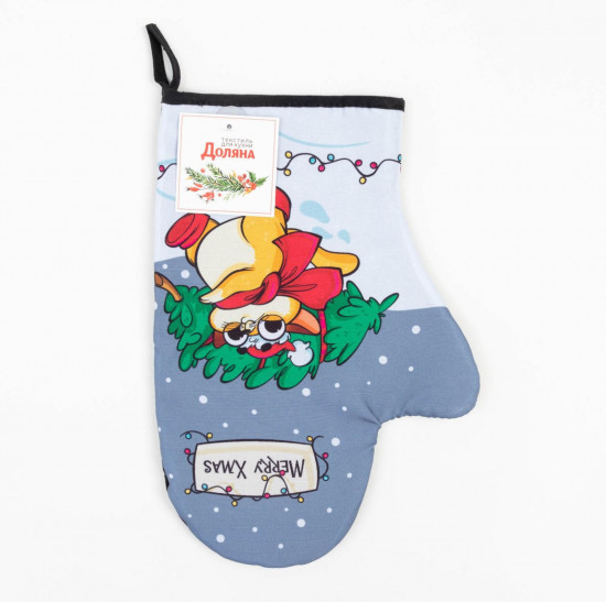 Варежка-прихватка «Merry Xmas»