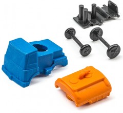 Набор ластиков-пазлов «Грузовики» - Фото 2