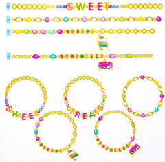 Набор для создания браслетов «Sweet Treats» - Фото 8