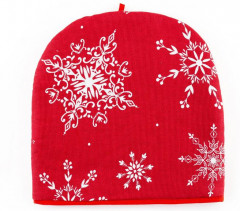 Грелка для чайника «Белые снежинки» - Фото 3