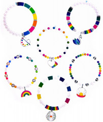 Набор для изготовления украшений «Rainbows and Pearls DIY Jewelry Kit» - Фото 7