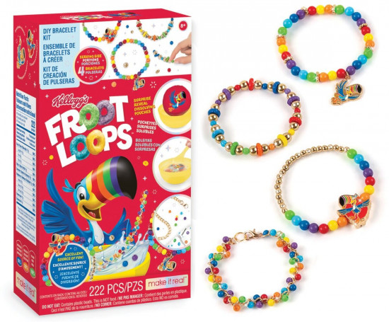 Набор для создания браслетов «Cerealsly Cute Froot Loops»