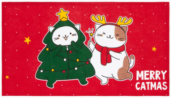 Набор полотенец кухонных «Merry catmas»