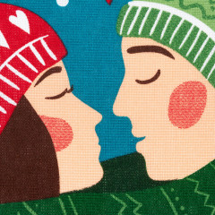 Набор полотенец кухонных «Merry catmas» - Фото 3