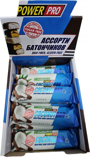 Набор батончиков глазированных со вкусом кокоса «Coconutbar»