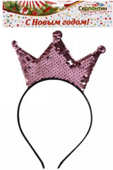 Ободок карнавальный «Корона Русалка» - Фото 2