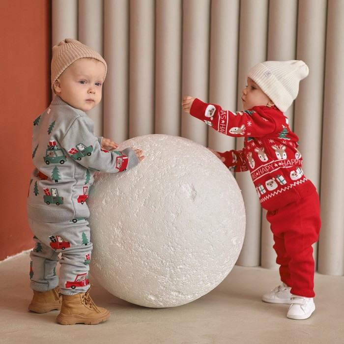 Комплект детский «Xmas» | Вязаные вещи | Крошка Я | Фото 2