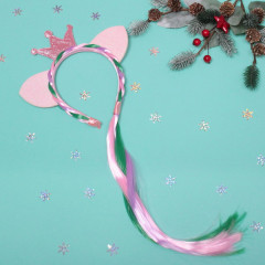 Ободок карнавальный с хвостом «Сказочная принцесса» - Фото 2