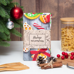 Набор полотенец кухонных «Новогоднее печенье» - Фото 5