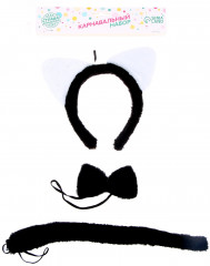 Набор карнавальный «Белые ушки» - Фото 1
