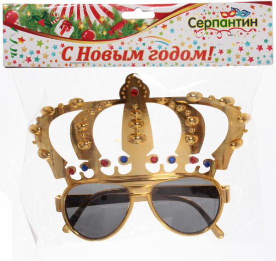 Очки карнавальные «Королевский вечер»