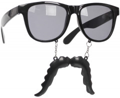 Очки карнавальные «Крутые усы» - Фото 1