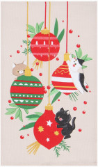 Набор полотенец «Новогодние игрушки» - Фото 1