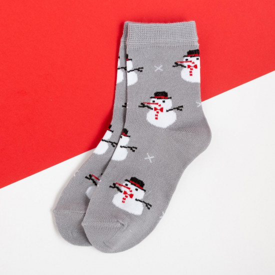 Носки детские  «Снеговики»