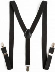 Комплект мужской из подтяжек и бабочки «Снеговик» - Фото 2