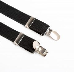 Комплект мужской из подтяжек и бабочки «Снеговик» - Фото 3