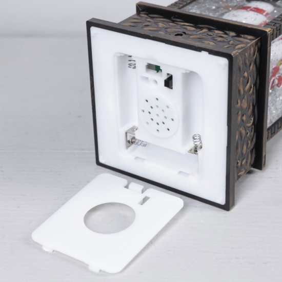 Фигура светодиодная «Фонарь со снеговиком»