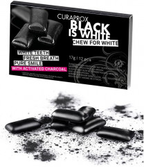 Жевательная резинка отбеливающая «Black is white» - Фото 1