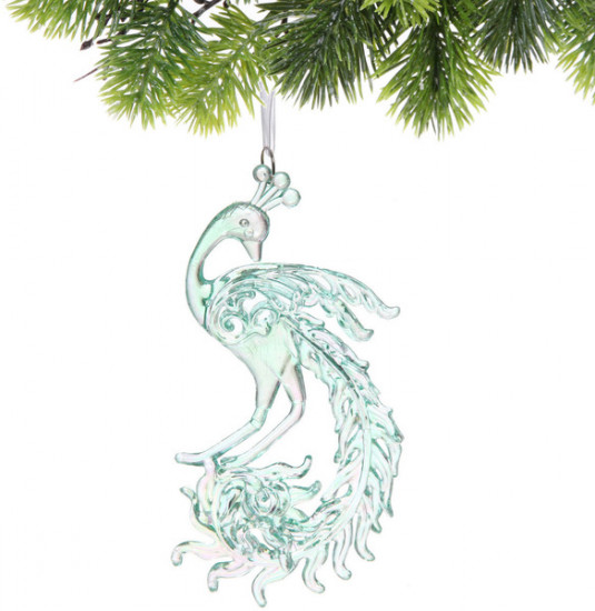 Подвеска на ёлку «Сказочный павлин»
